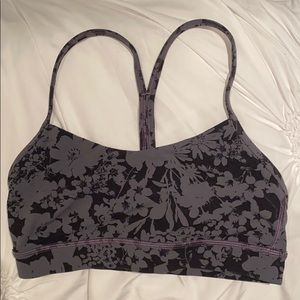 Lightly worn Lululemon flow y sports bra size 2